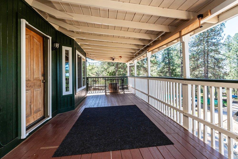 23870 Tokayana Way Colfax, CA 95713 - Photo 58 of 93 a view of a porch with wooden floor