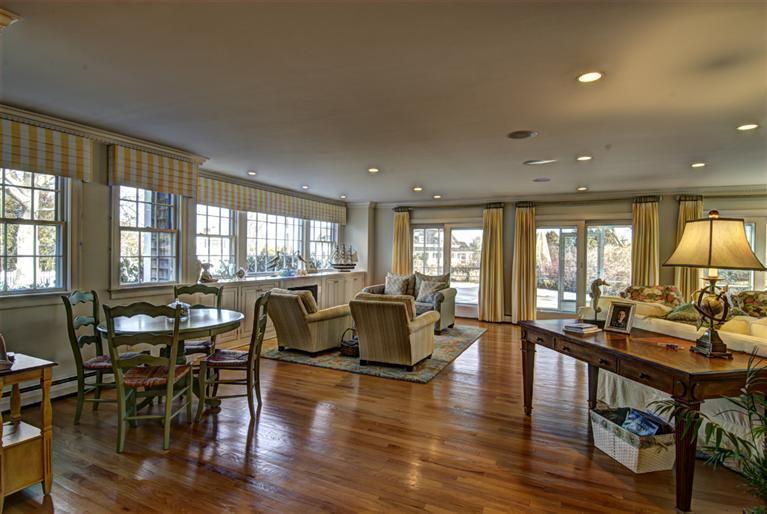 80 Salten Point Road Barnstable, MA 02630 - Photo 7 of 21 a view of a dining room with furniture window and wooden floor