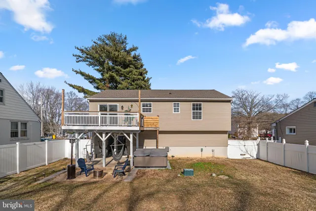 a view of a house with a patio