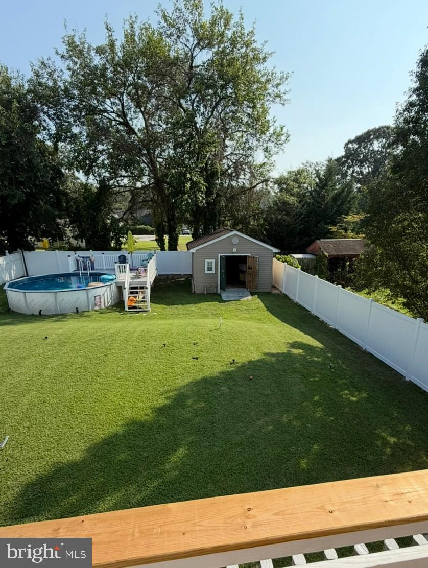 1821 Division Road Pasadena, MD 21122 - Photo 33 of 40 Backyard in warmer months