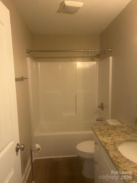 114 Dove Meadow Lane Statesville, NC 28625 - Photo 6 of 6 a bathroom with a granite countertop bathtub shower sink vanity and toilet