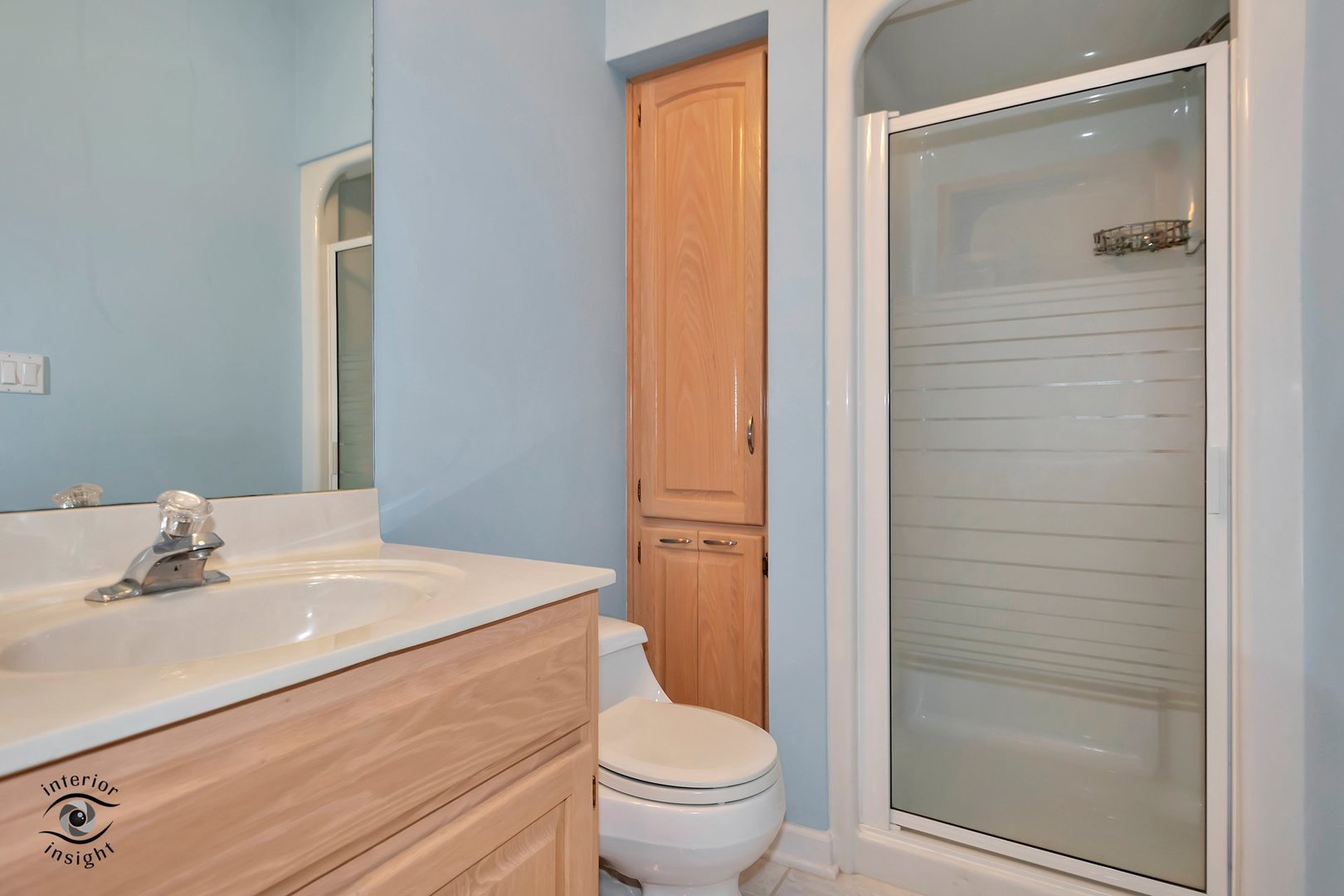 891 Exeter Turn, Unit A2 Bourbonnais, IL 60914 - Photo 16 of 29 a bathroom with a sink toilet and shower