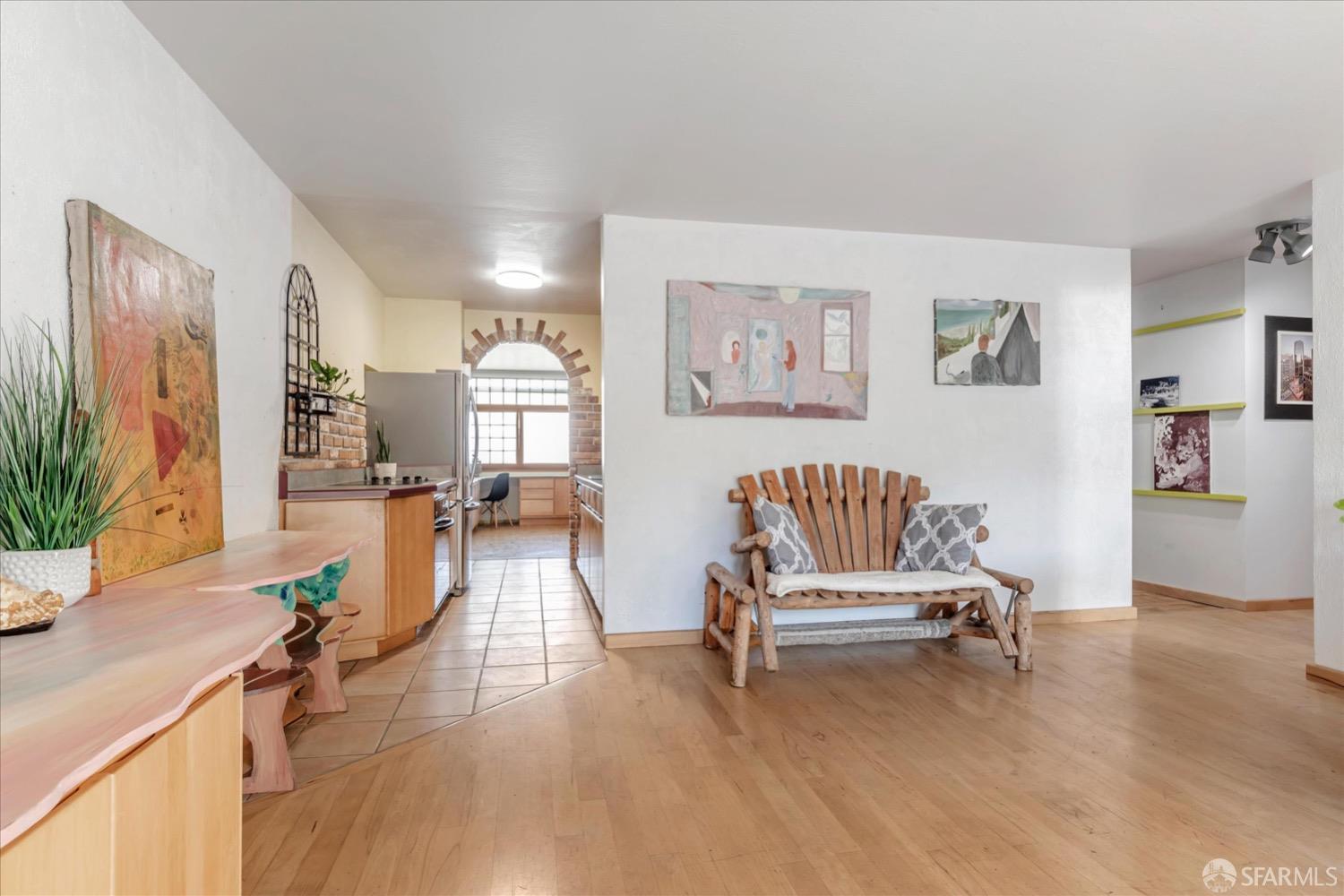 20 Inca Lane, Unit 2 San Francisco, CA 94115 - Photo 10 of 36 a living room with furniture and a wooden floor