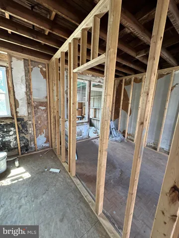 a view of a bathroom with a glass door