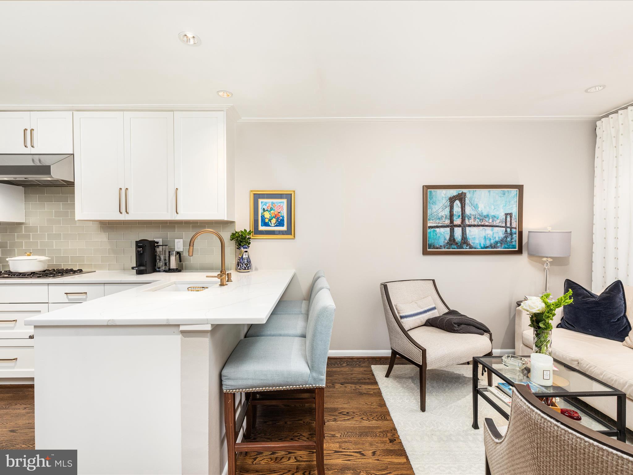 1303 Wedgewood Manor Way Reston, VA 20194 - Photo 29 of 57 Bar seating on both sides of kitchen