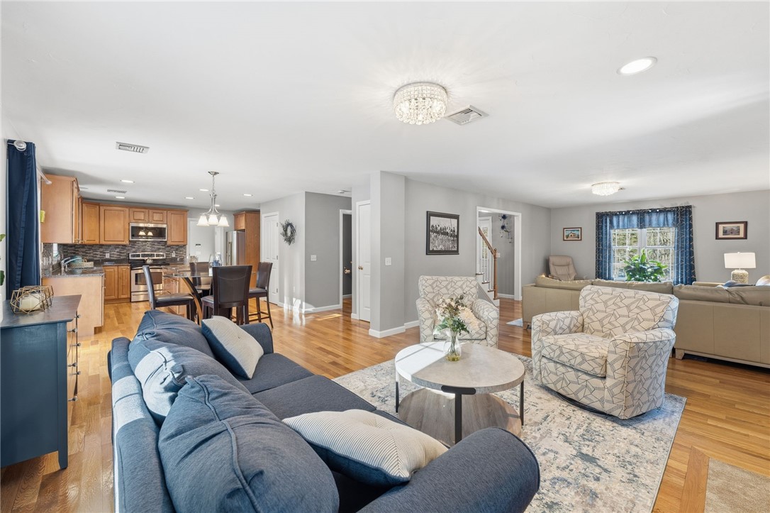 264 Round Top Road Burrillville, RI 02830 - Photo 9 of 49 open concept kitchen and living, perfect for entertaining