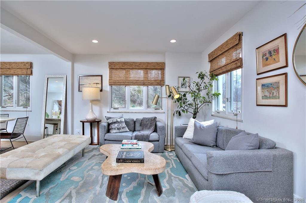 28 Narrow Rocks Road Westport, CT 06880 - Photo 14 of 35 a living room with furniture and a large window