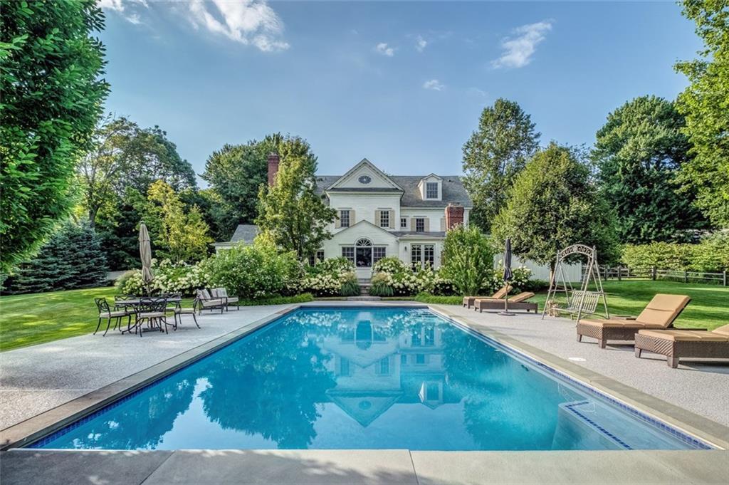115 Verna Hill Road Fairfield, CT 06824 - Photo 1 of 1 a view of a swimming pool with a patio