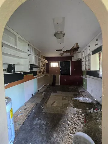 a view of water heater room