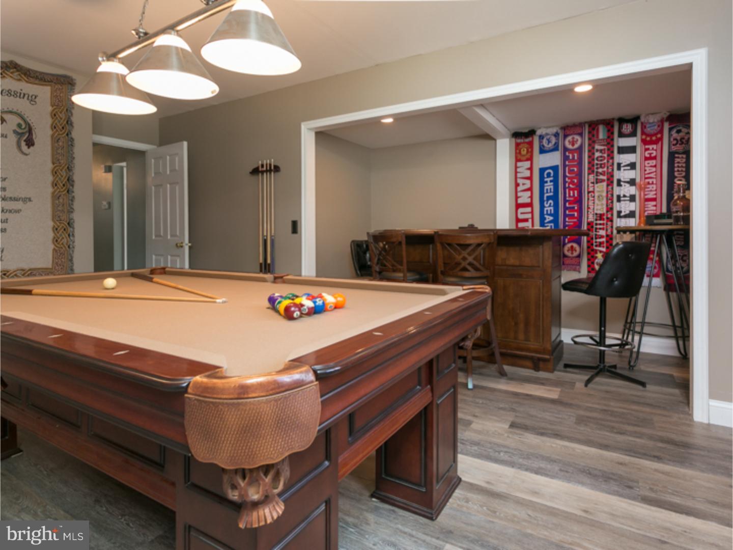 7 Baggaley Road Hamilton Square, NJ 08690 - Photo 15 of 24 a room with pool table and wooden floor
