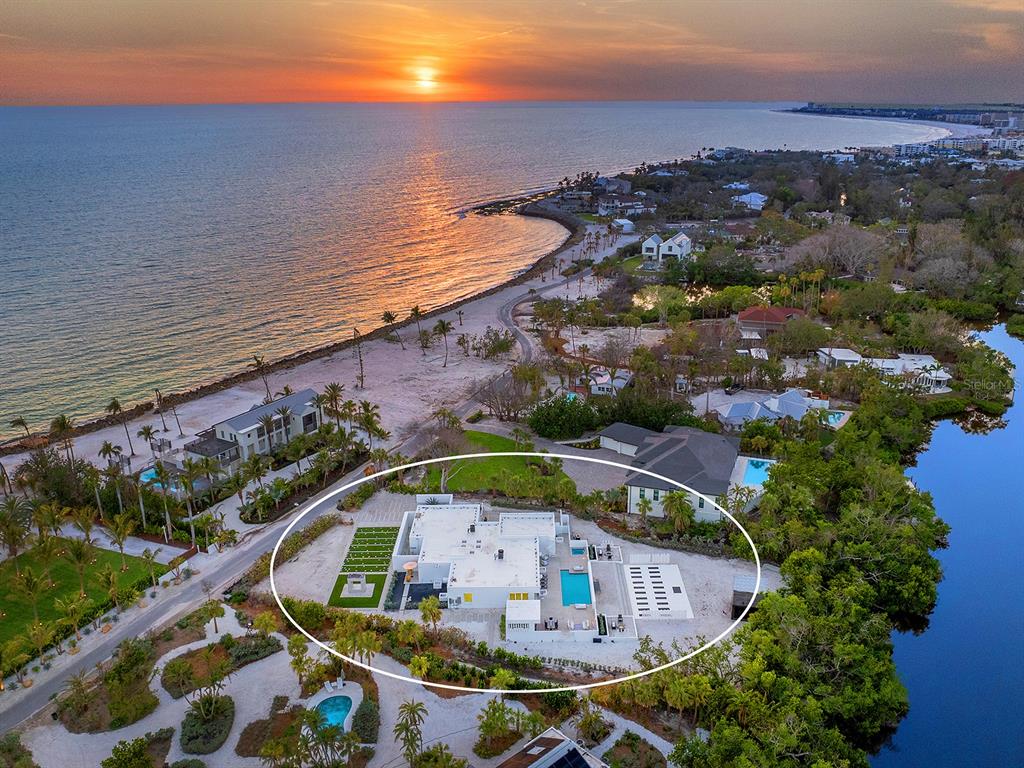 7647 Sanderling Road Sarasota, FL 34242 - Photo 5 of 75 an aerial view of multiple house
