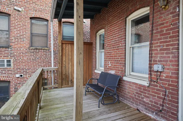 a view of outdoor seating area with furniture