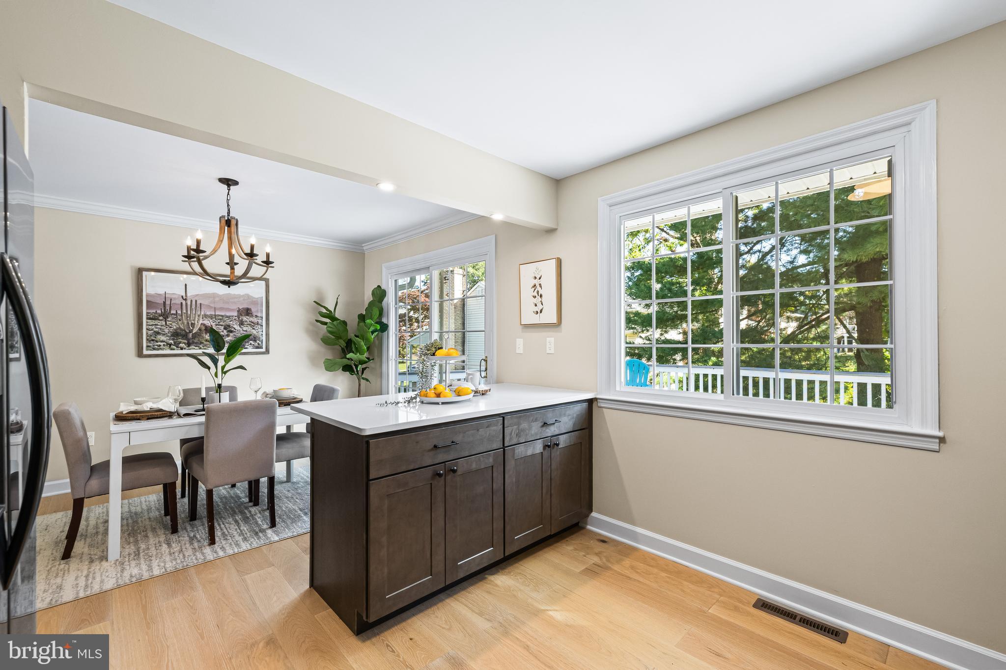 10845 Sandringham Road Cockeysville, MD 21030 - Photo 18 of 47 a view of a kitchen and dining room