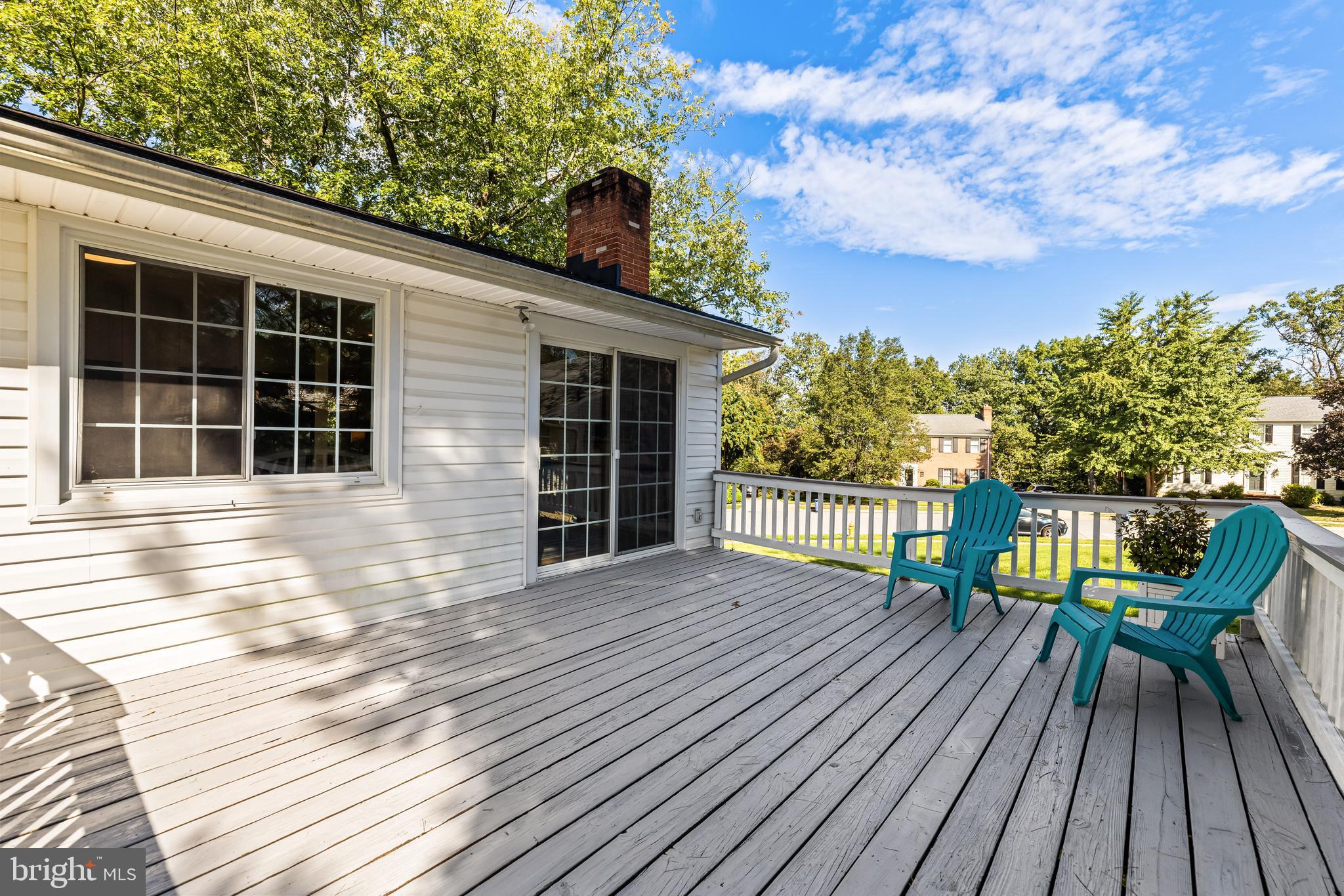 10845 Sandringham Road Cockeysville, MD 21030 - Photo 45 of 47 a view of a house with wooden deck