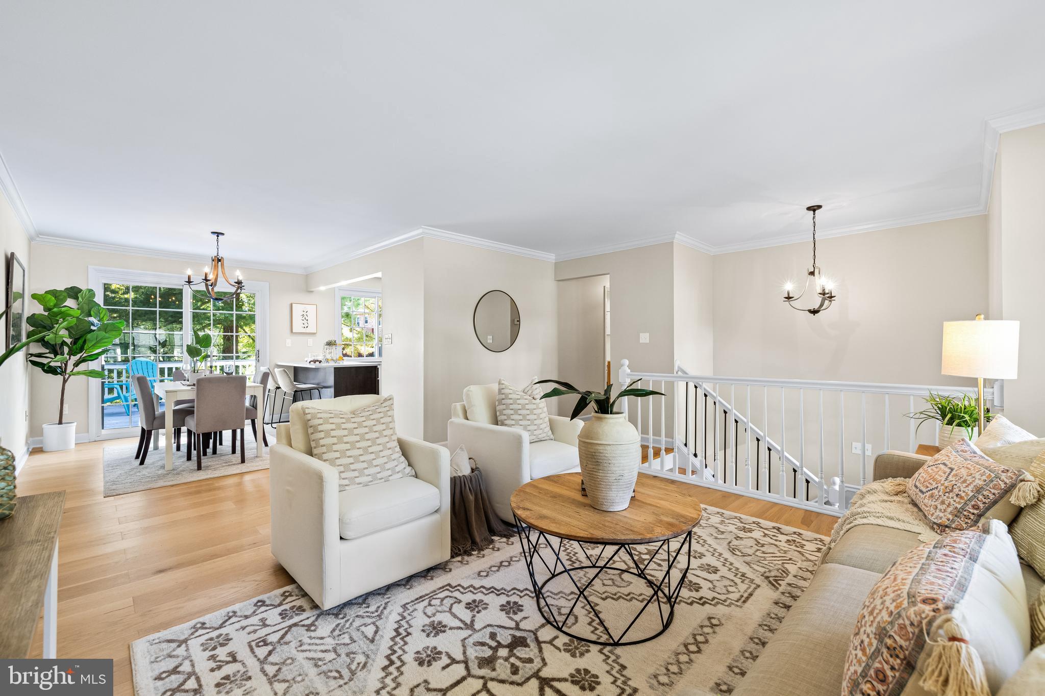 10845 Sandringham Road Cockeysville, MD 21030 - Photo 5 of 47 a living room with furniture and wooden floor