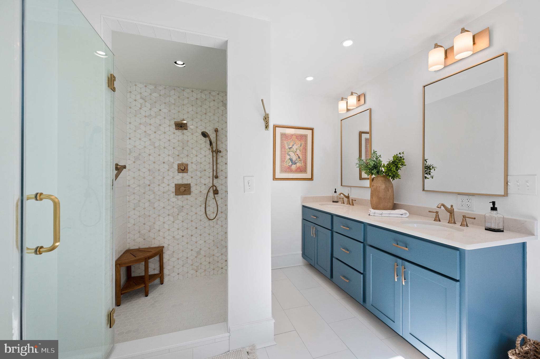 216 Kent Road Ardmore, PA 19003 - Photo 22 of 55 Primary Suite Bathroom