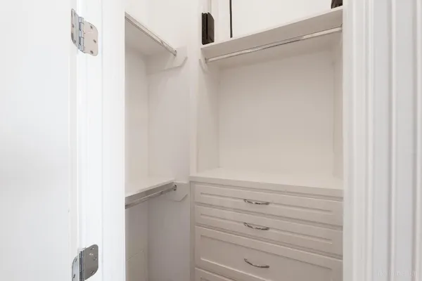 a view of walk in closet