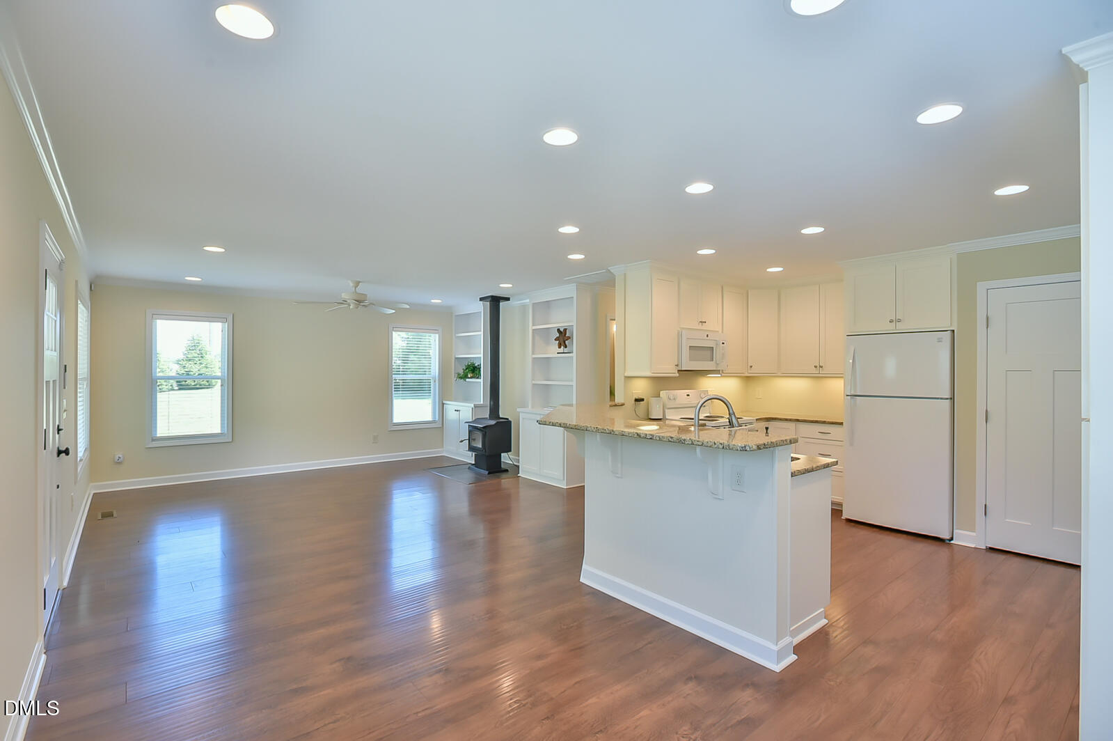 7046 Holts Store Road Burlington, NC 27215 - Photo 10 of 40 Kitchen and LR