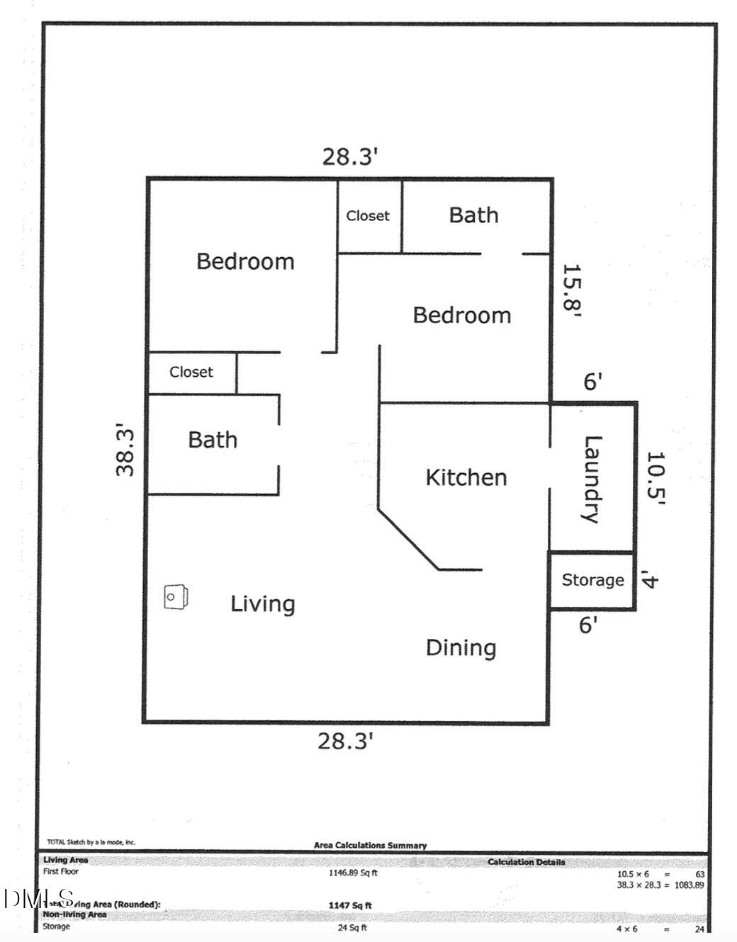7046 Holts Store Road Burlington, NC 27215 - Photo 40 of 40 Floor Plan Image