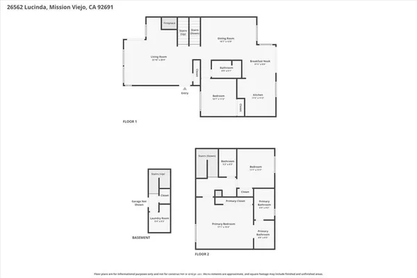 $979,000 | 26562 Lucinda, Mission Viejo, CA 92691