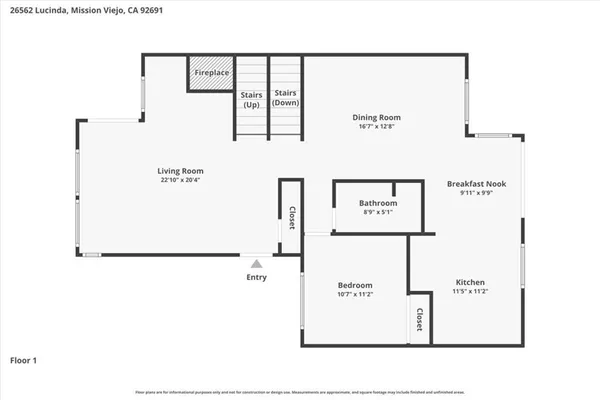 $979,000 | 26562 Lucinda, Mission Viejo, CA 92691