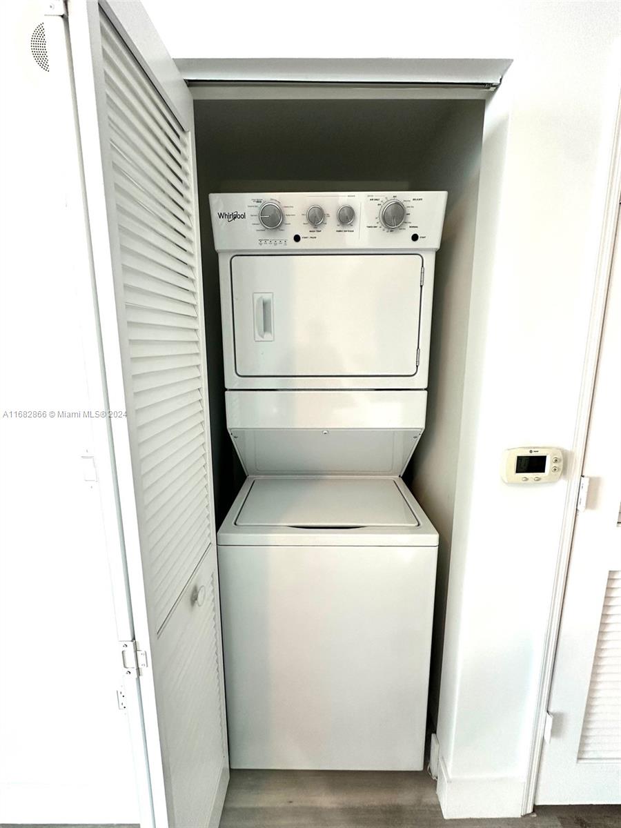 951 Brickell Avenue, Unit 3403 Miami, FL 33131 - Photo 20 of 26 a close up view of washer and dryer