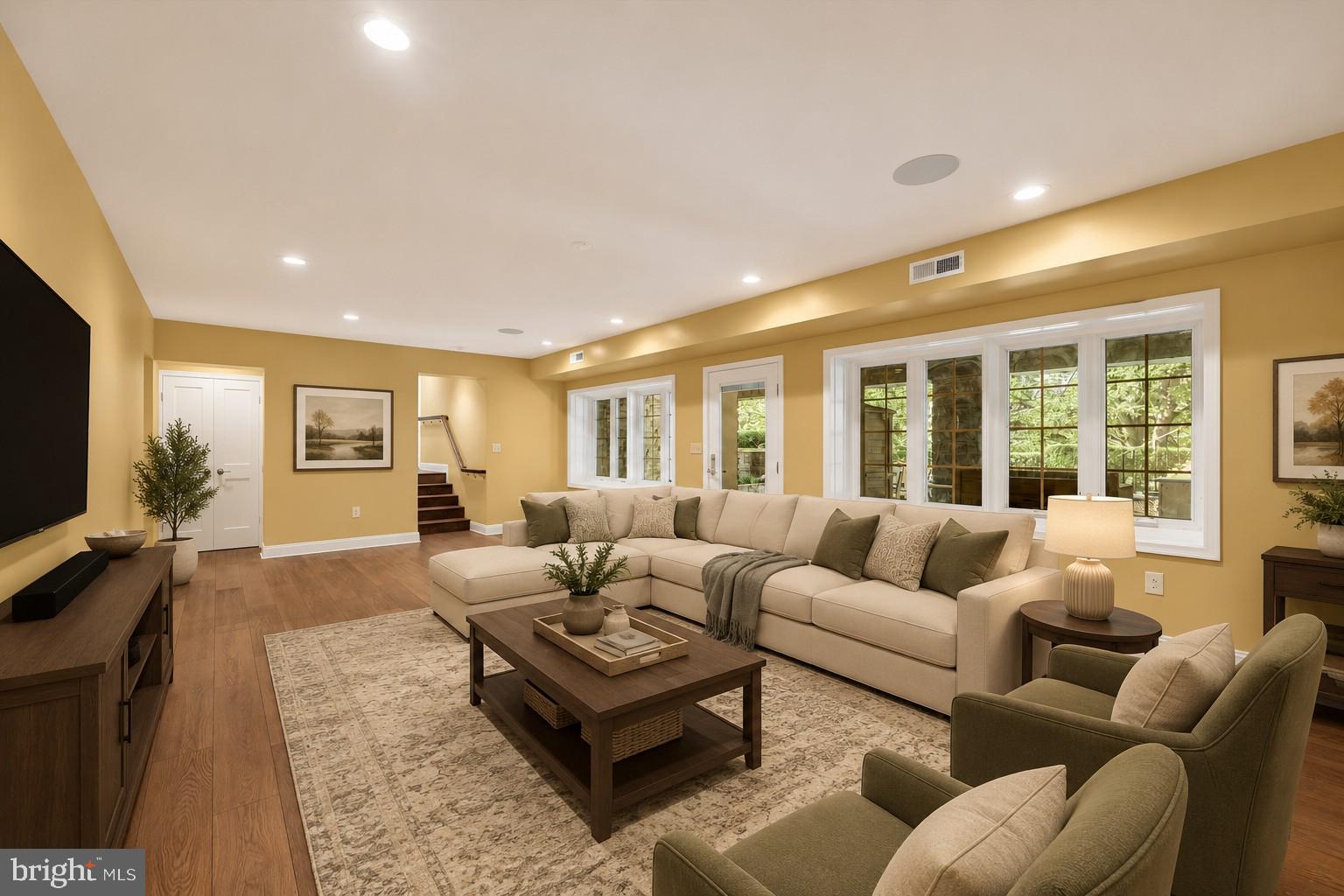 904 Bellemore Road Baltimore, MD 21210 - Photo 46 of 73 Family room Virtually Staged