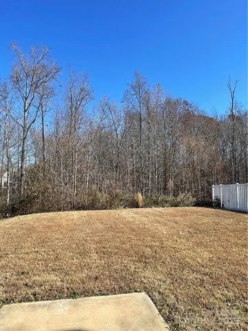 a view of an outdoor space with mountain view
