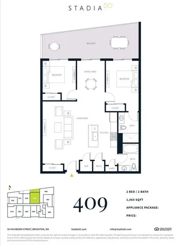 $4,000 | 50 Hichborn Street, Unit 409, Boston, MA 02135