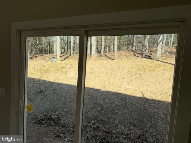 a view of a city from a room