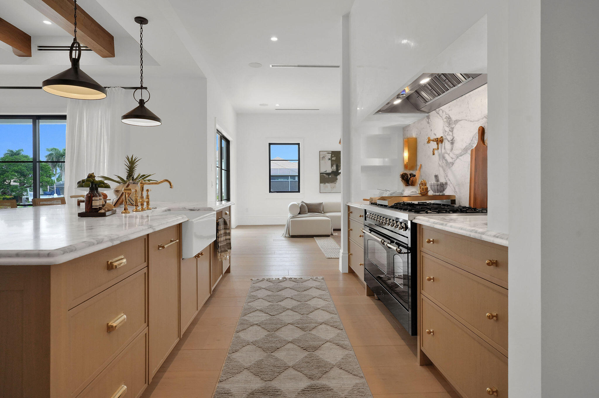 839 Chestnut Court Marco Island, FL 34145 - Photo 45 of 88 Visual Comfort pendants over island