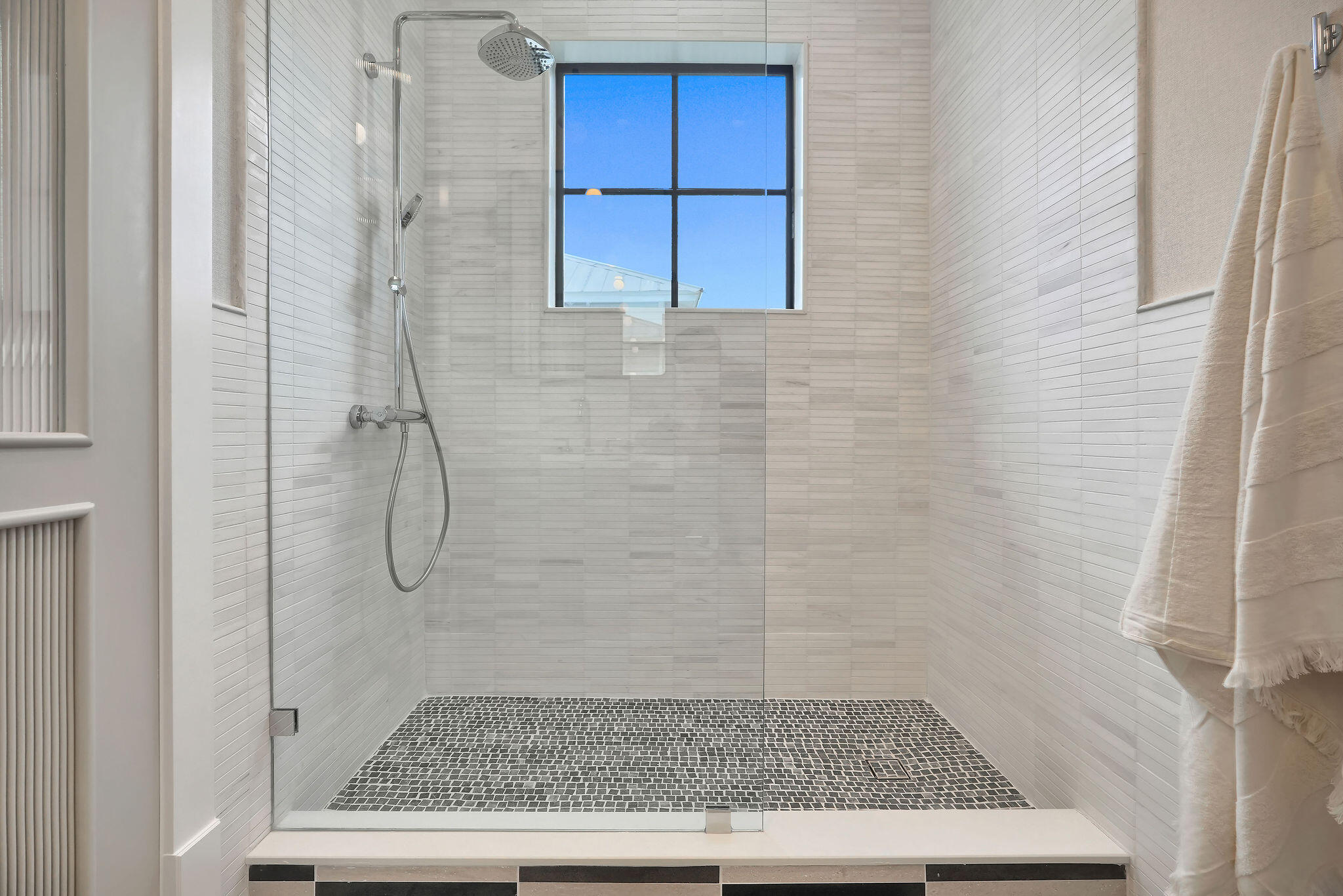 839 Chestnut Court Marco Island, FL 34145 - Photo 80 of 88 Shower view featuring designer tile