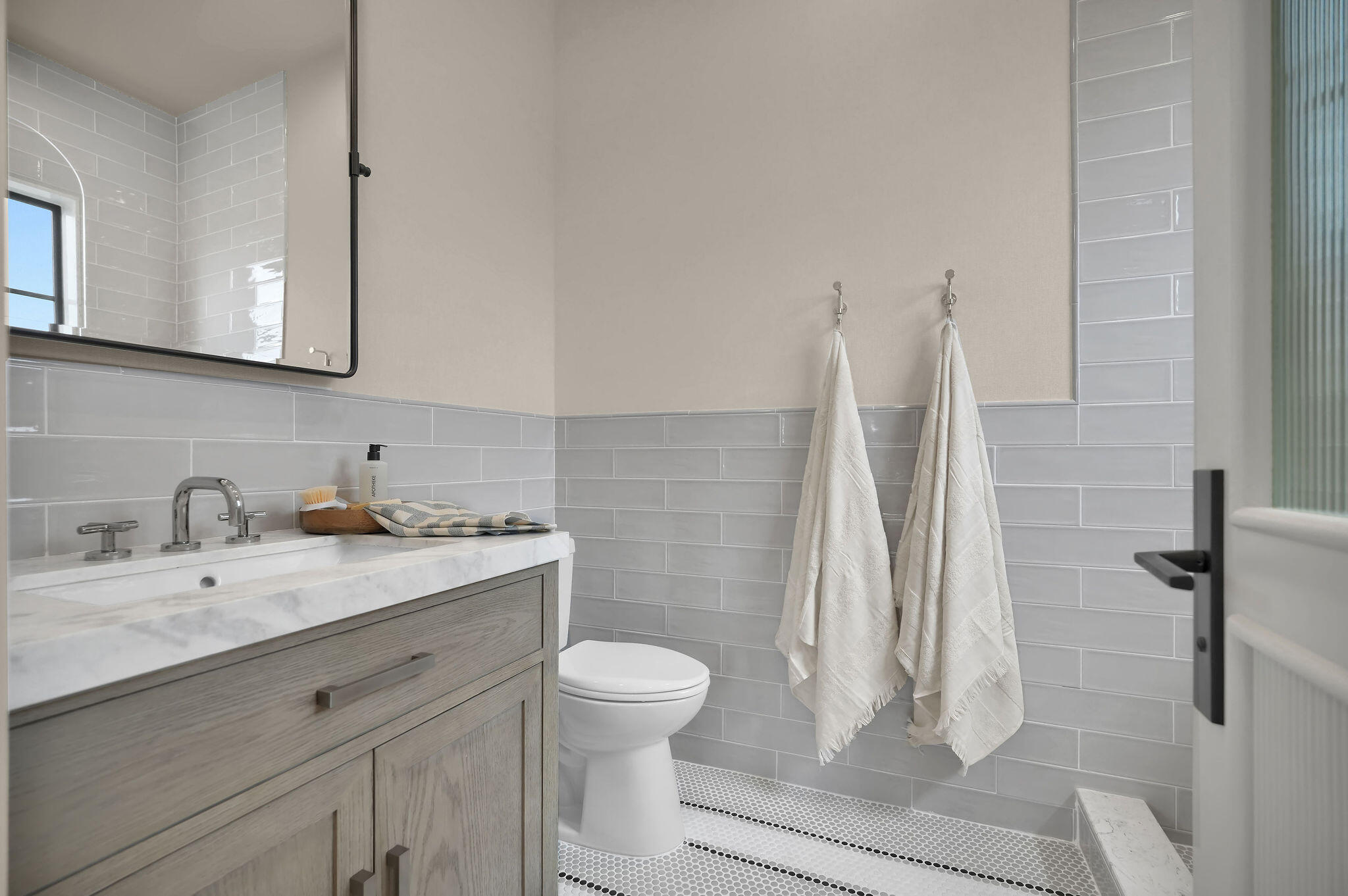 839 Chestnut Court Marco Island, FL 34145 - Photo 85 of 88 a bathroom with a granite countertop sink toilet and a mirror