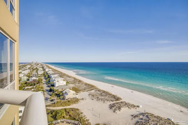 a view of ocean view with beach