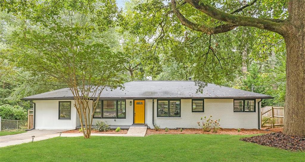 994 Homewood Court Decatur, GA 30033 - Photo 1 of 1 front view of a house with a yard