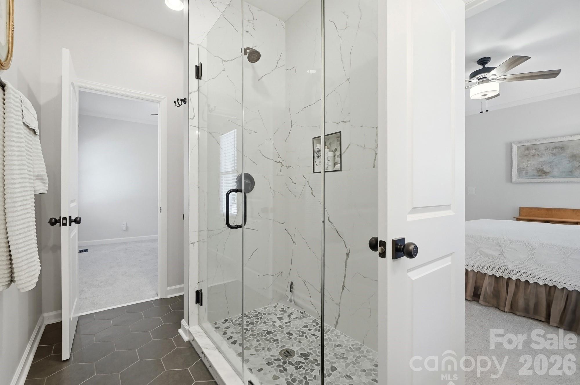 1136 Concord Road Davidson, NC 28036 - Photo 19 of 34 a bathroom with a shower