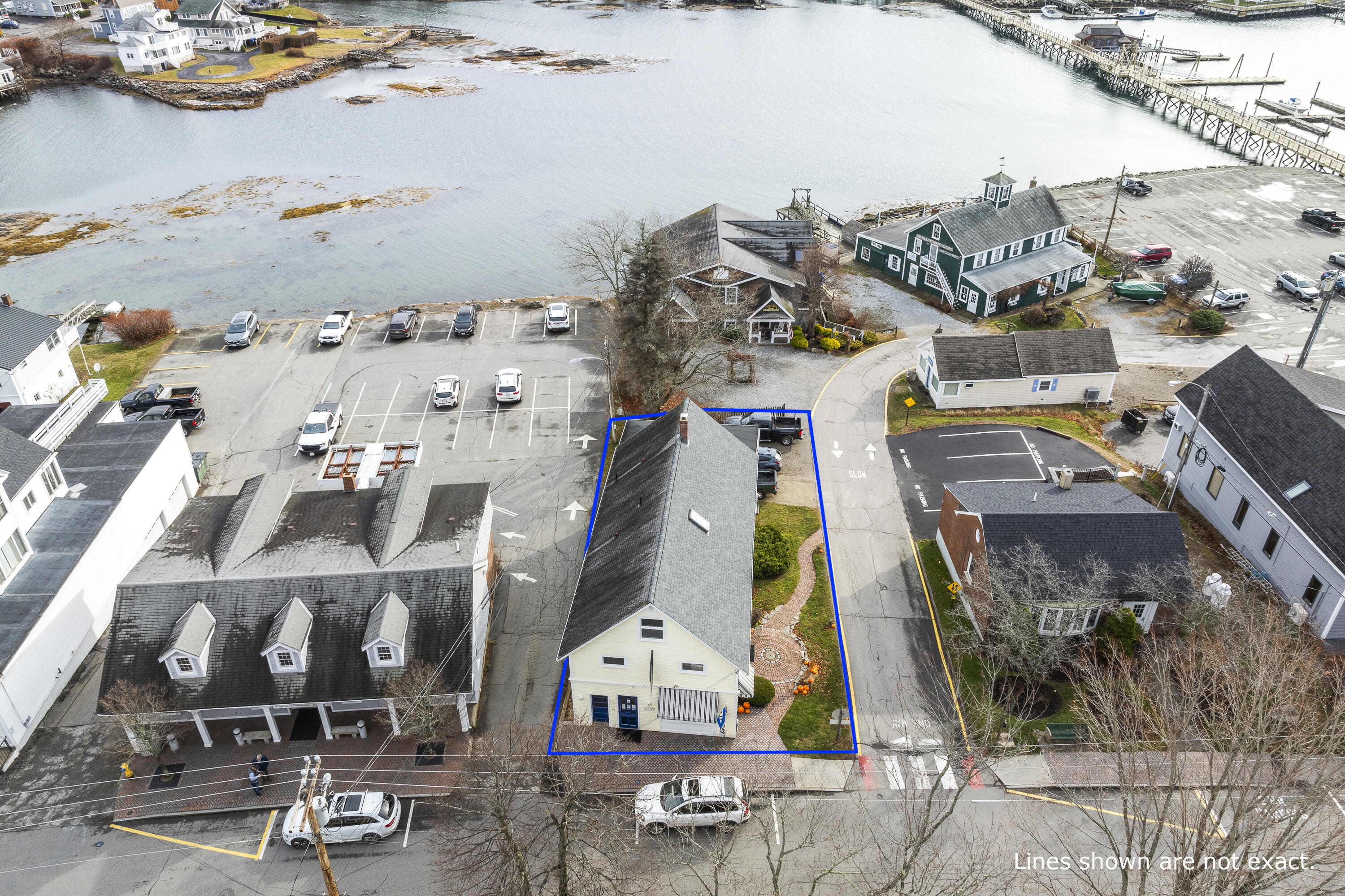 37 Townsend Avenue Boothbay Harbor, ME 04538 - Photo 51 of 51 Property Footprint