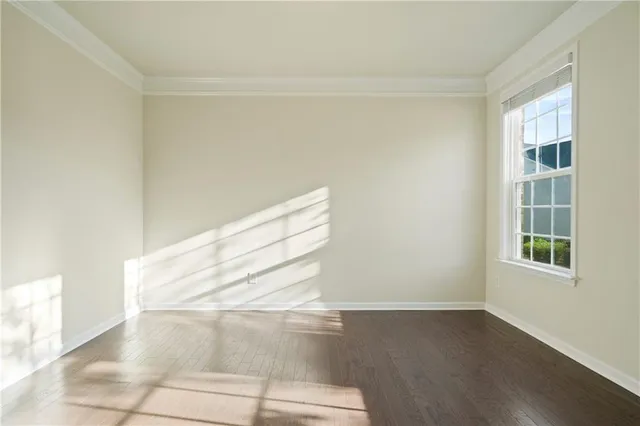 a view of walk in closet with window