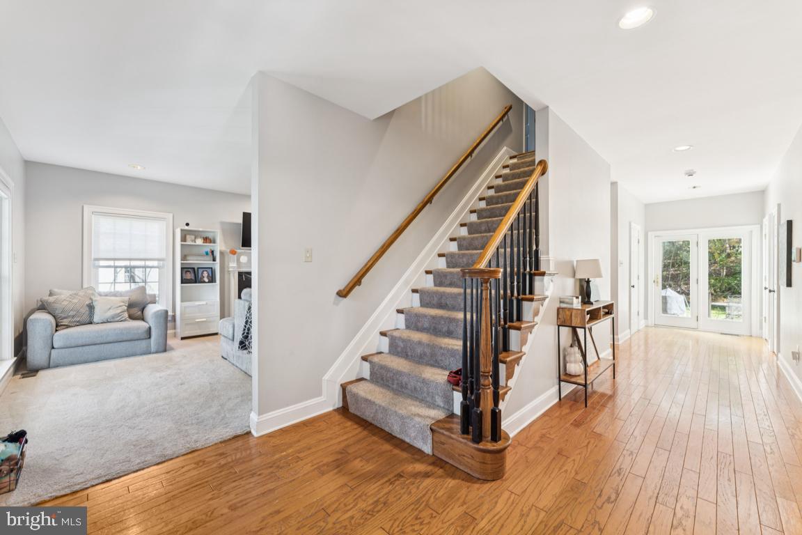 1230 Allview Drive Hampstead, MD 21074 - Photo 5 of 30 a view of entryway and hall with wooden floor