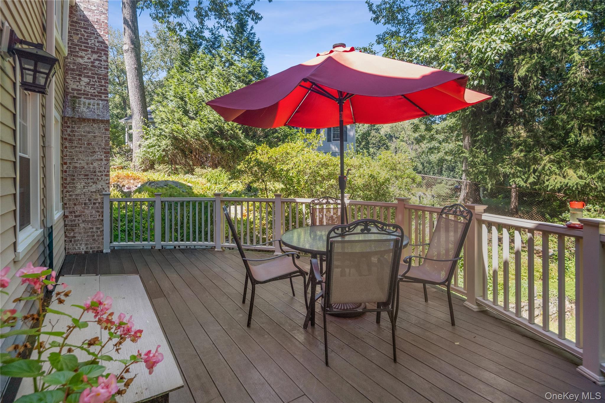 611 Decatur Avenue Peekskill, NY 10566 - Photo 42 of 50 The deck is accessed from the kitchen, making indoor-outdoor dining easy..
