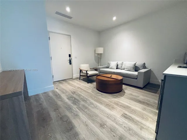 a view of a tall building