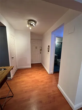 a view of livingroom with hardwood floor