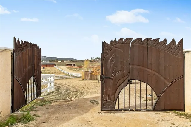a view of a building with an ocean view