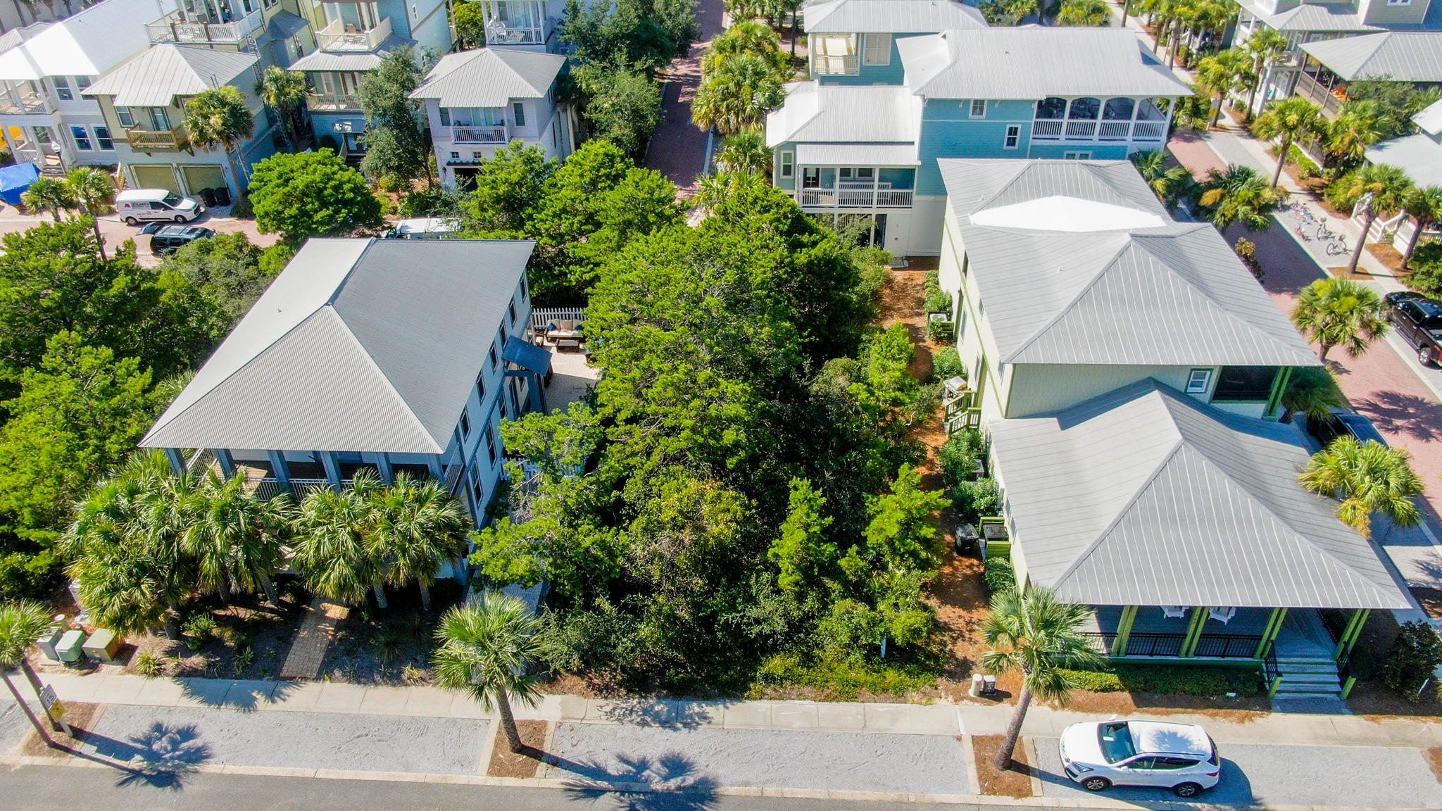 370 Beach Bike Way Inlet Beach Inlet Beach, FL 32461 - Photo 3 of 6 an aerial view of multiple houses with yard
