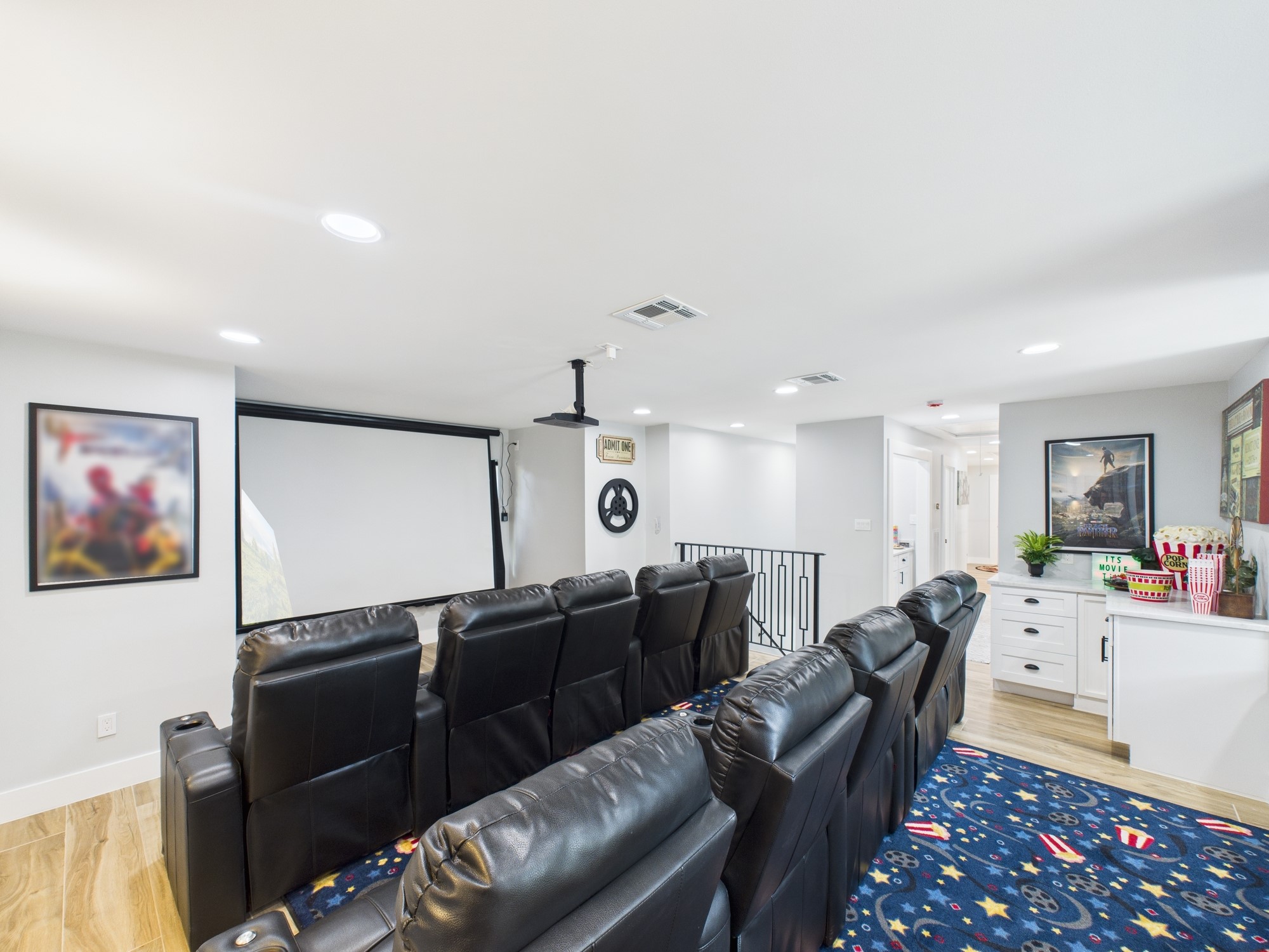 5430 Havenwoods Drive Houston, TX 77066 - Photo 33 of 50 a living room with furniture a large window and wooden floor