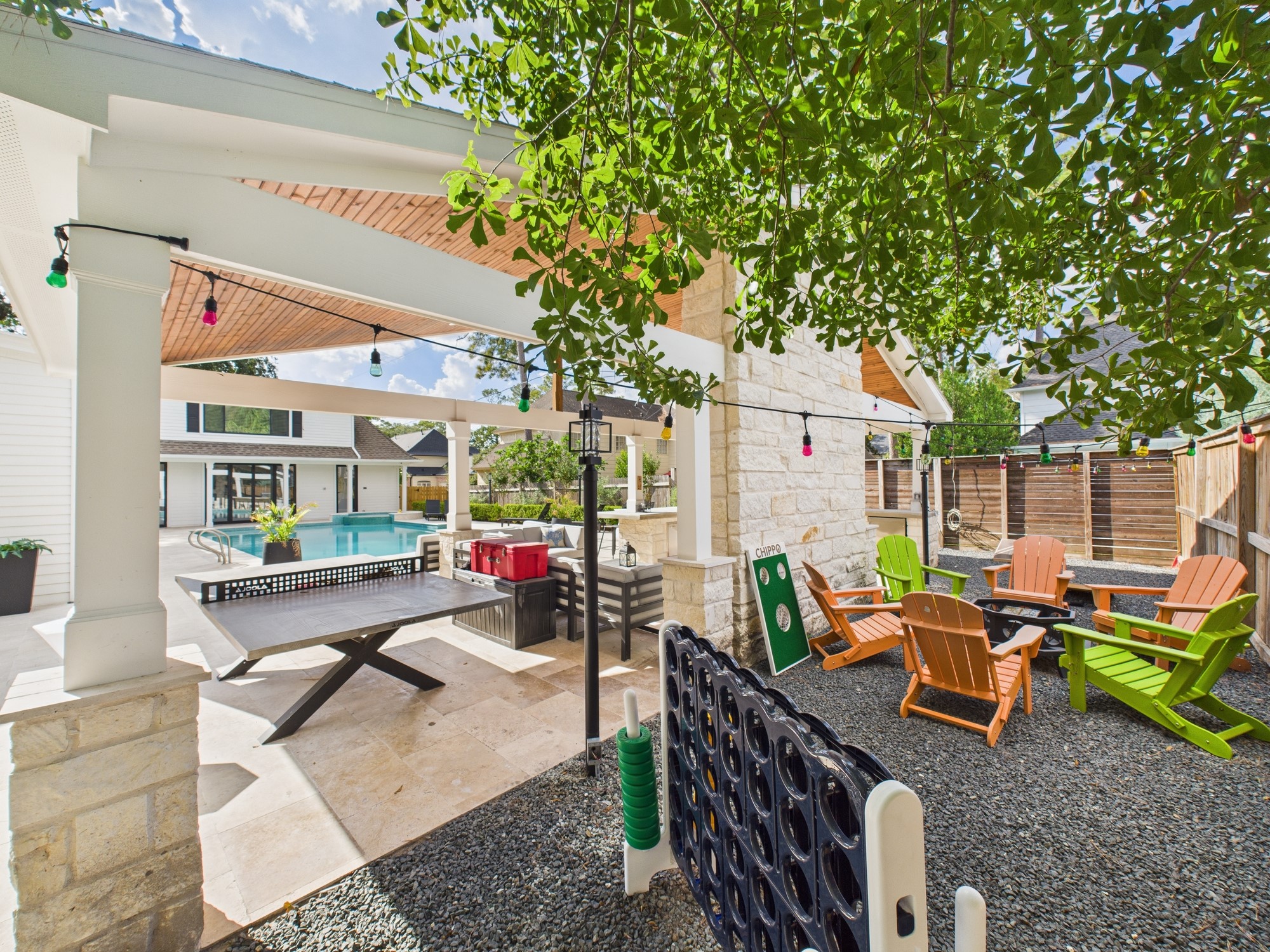 5430 Havenwoods Drive Houston, TX 77066 - Photo 38 of 50 a outdoor space with patio lots of furniture