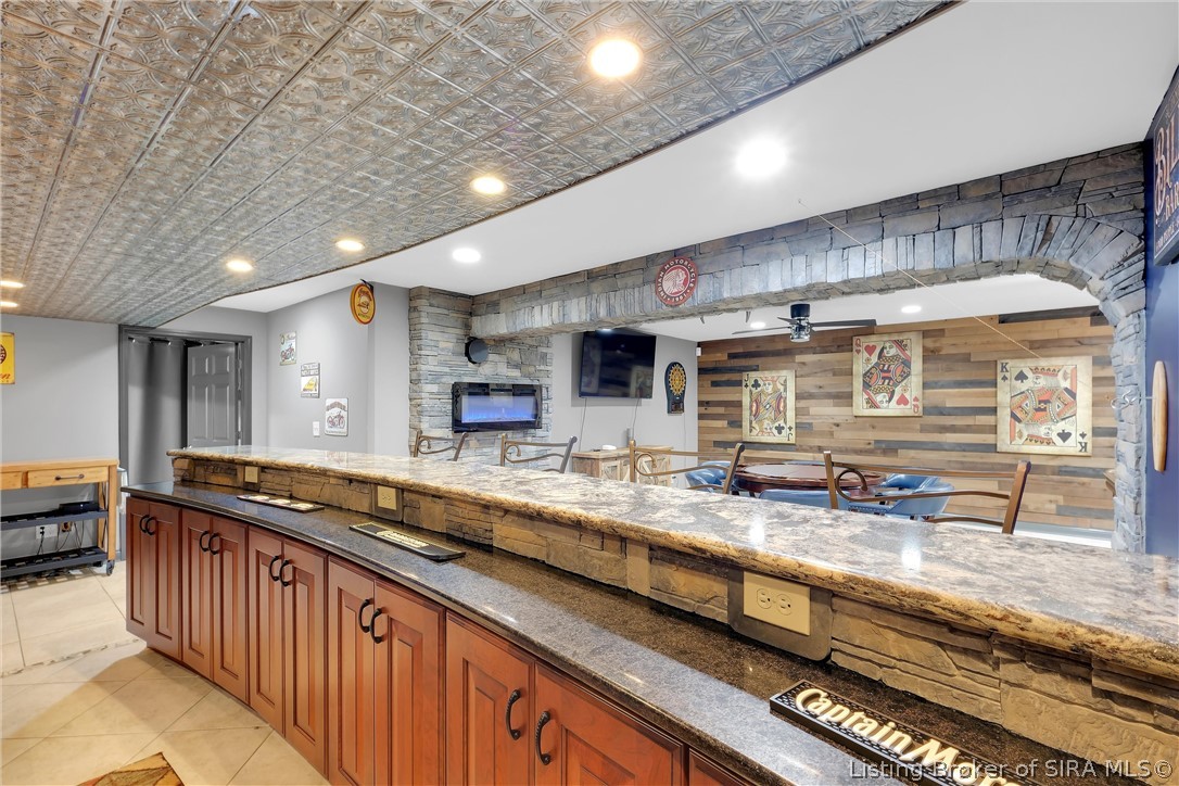 4420 Fox Road Charlestown, IN 47111 - Photo 42 of 94 Lower level bar area