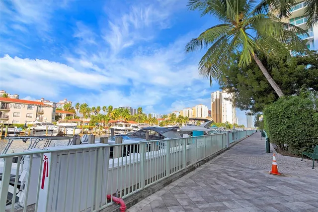 a view of a city with tall buildings
