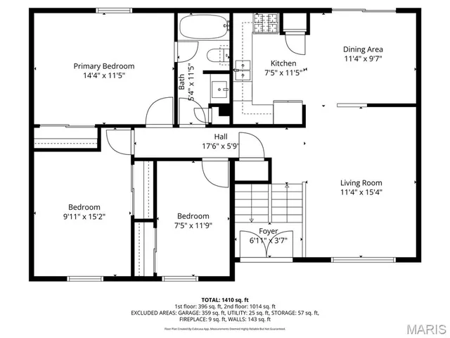$329,000 | 407 Tulsa Avenue, Ballwin, MO 63021