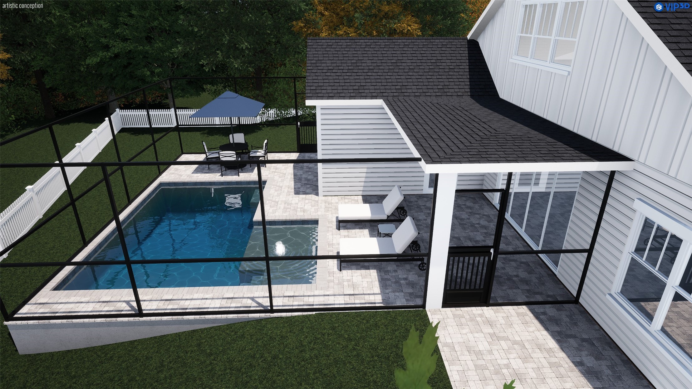 29302 Grandview Manor Yulee, FL 32097 - Photo 39 of 41 Pool drawing lounge space